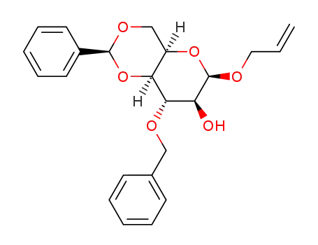 allyl 3-O-benzyl-4,6-O-benzylidene-β-D-idopyranoside