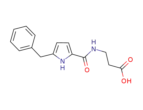 3-[(5-benzyl-1<i>H</i>-pyrrole-2-carbonyl)-amino]-propionic acid