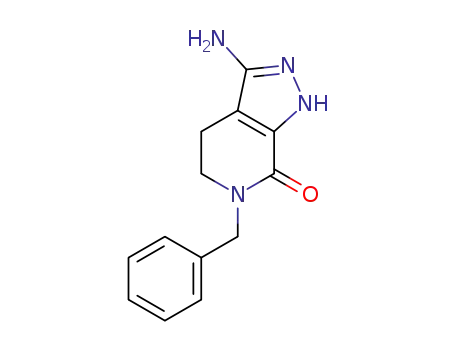3-amino-6-benzyl-5,6-dihydro-1H-pyrazolo[3,4-c]pyridin-7(4H)-one