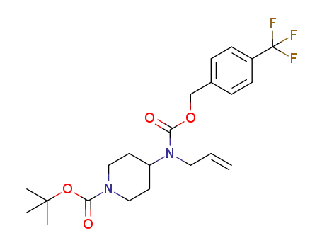 C<sub>22</sub>H<sub>29</sub>F<sub>3</sub>N<sub>2</sub>O<sub>4</sub>