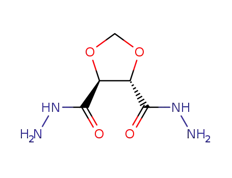 Molecular Structure of 1380440-08-3 ((4S,5S)-1,3-dioxolane-4,5-dicarbohydrazide)