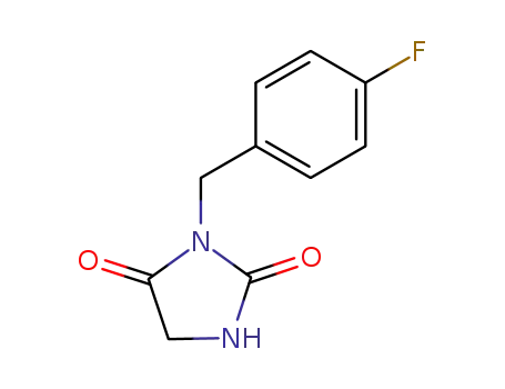 3-(4-fluorobenzyl)imidazolidine-2,4-dione