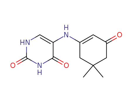 5-((5,5-dimethyl-3-oxocyclohex-1-en-1-yl)amino)pyrimidine-2,4(1H,3H)-dione