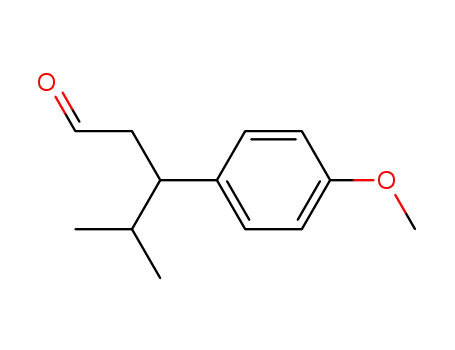 (+/-)-3-(4-methoxyphenyl)-4-methylpentanal