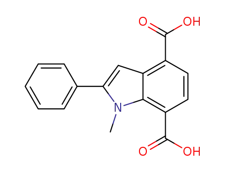 1-methyl-2-phenylindole-4,7-dicarboxylic acid