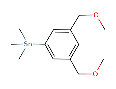 [C<sub>6</sub>H<sub>3</sub>(CH<sub>2</sub>OMe)2-3,5]SnMe<sub>3</sub>