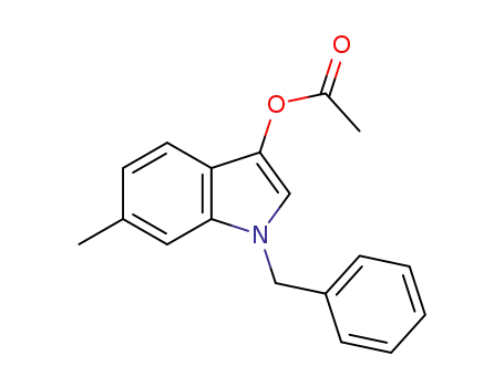 1-benzyl-6-methyl-1H-indol-3-yl acetate