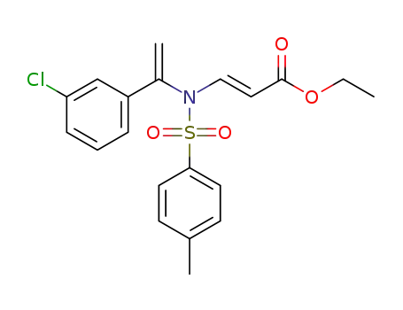 ethyl (E)-3-(N-(1-(3-chlorophenyl)vinyl)-4-methylphenylsulfonamido)acrylate