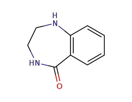 Molecular Structure of 28544-83-4 (1,2,3,4-tetrahydrobenzo(e)(1,4)diazepin-5-one)