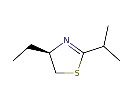 티아 졸, 4- 에틸 -4,5- 디 하이드로 -2- (1- 메틸 에틸)-, (4R)-(9Cl)