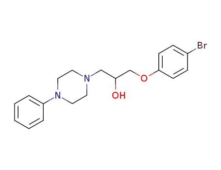 1-(4-bromophenoxy)-3-(4-phenyl-1-piperazinyl)-2-propanol