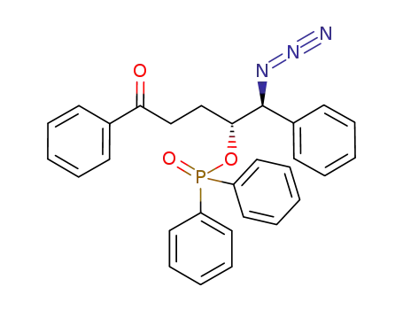 (4R,5S)-5-azido-1,5-diphenyl-4-diphenylphosphinoyloxy-pentan-1-one