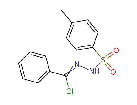 Molecular Structure of 31910-69-7 ((N'-[chloro(phenyl)methylene]-4-methylbenzenesulfonohydrazide))