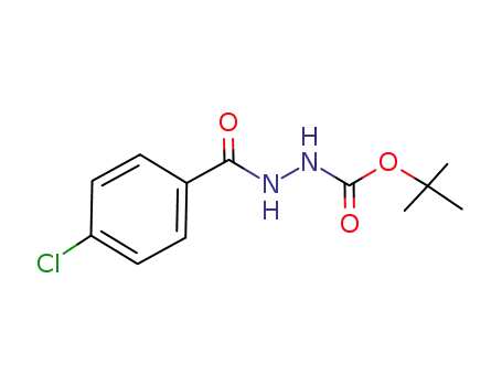 tert-butyl 2-(4-chlorobenzoyl)hydrazinecarboxylate