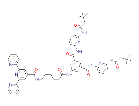 5-[6-(2,2':6',2''-terpyridine-4'-carboxamido)hexanamido]-N,N'-bis[6-(3,3-dimethylbutanamido)pyridin-2-yl]isophthalamide
