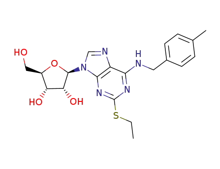 2-ethylthio-N<sub>6</sub>-(4-methylbenzyl)adenosine
