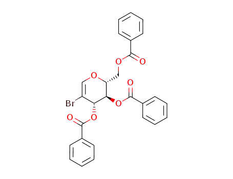 3,4,6-tri-O-benzoyl-2-bromo-D-glucal