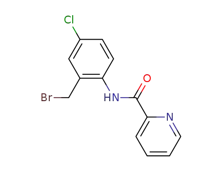 pyridine-2-carboxylic acid (2-bromomethyl-4-chloro-phenyl)-amide