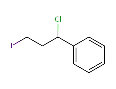 Molecular Structure of 112381-01-8 (Benzene, (1-chloro-3-iodopropyl)-)