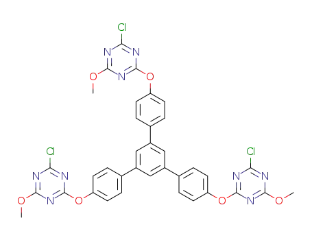 Molecular Structure of 1267551-00-7 (C<sub>36</sub>H<sub>24</sub>Cl<sub>3</sub>N<sub>9</sub>O<sub>6</sub>)