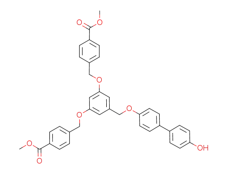 C<sub>37</sub>H<sub>32</sub>O<sub>8</sub>