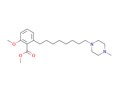 methyl 2-methoxy-6-(8-(4-methylpiperazin-1-yl)octyl)benzoate