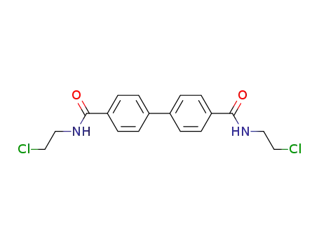 N,N'-bis(2-chloroethyl)biphenyl-4,4'-dicarboxamide