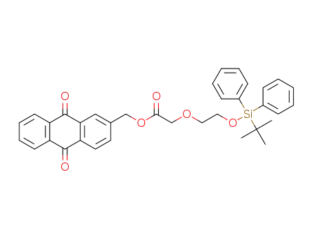 2-{[2-(tert-butyldiphenylsilyloxy)ethoxy]acetoxymethyl}-anthraquinone