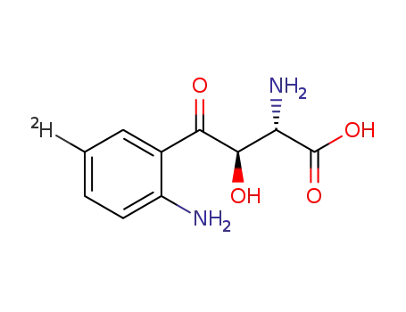 (2S,3R)-(6'-<sup>(2)</sup>H)-3-hydroxy-L-kynurenine