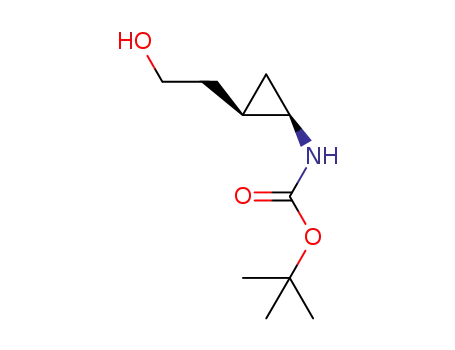 Carbamic acid, [(1R,2S)-2-(2-hydroxyethyl)cyclopropyl]-, 1,1-dimethylethyl