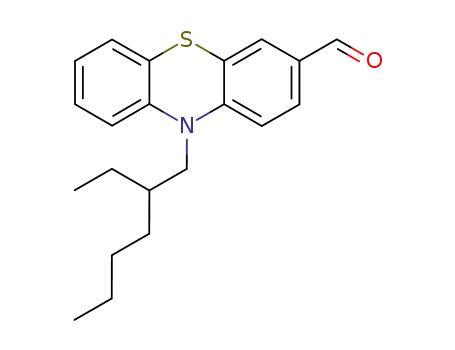 10H-Phenothiazine-3-carboxaldehyde, 10-(2-ethylhexyl)-