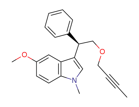 (R)-3-(2-(but-2-ynyloxy)-1-phenylethyl)-5-methoxy-1-methyl-1H-indole