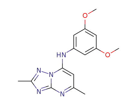 7-(3,5-dimethoxyphenylamine)-2,5-dimethyl[1,2,4]triazolo[1,5-a]pyrimidine