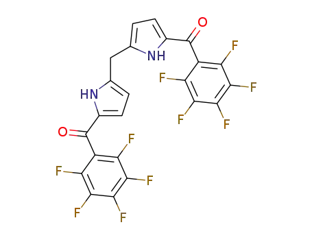 meso-1,9-bis(pentafluorobenzoyl)dipyrromethane