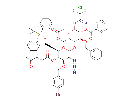C<sub>58</sub>H<sub>62</sub>BrCl<sub>3</sub>N<sub>4</sub>O<sub>14</sub>Si