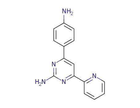 2-amino-4-(4-aminophenyl)-6-(2-pyridinyl)pyrimidine