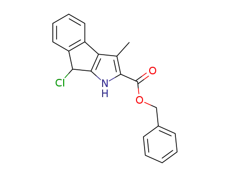 benzyl 8-chloro-3-methylindeno[2,1-b]pyrrole-2-carboxylate