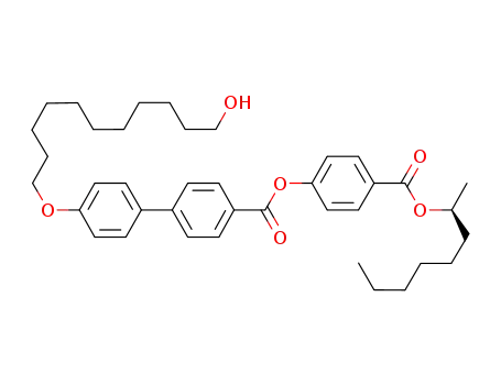 S-4-(1-methylheptyloxycarbonyl)-phenyl 4'-(11-hydroxyundecyloxy)-biphenyl-4-carboxylate