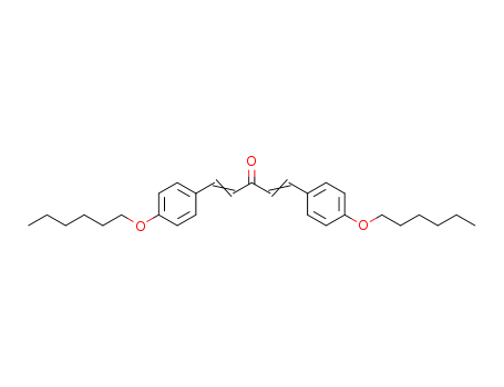 1,5-BIS(P-HEXYLOXYPHENYL)-1,4-PENTADIEN-3-ONECAS