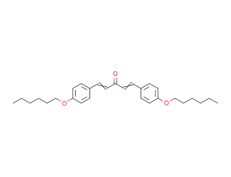 Molecular Structure of 209683-39-6 (1,5-BIS(P-HEXYLOXYPHENYL)-1,4-PENTADIEN-3-ONE)