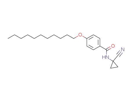 N-(1-cyanocyclopropyl)-4-(undecyloxy)benzamide
