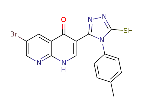 C<sub>17</sub>H<sub>12</sub>BrN<sub>5</sub>OS