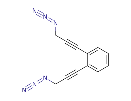 1,2-bis-(3-azido-prop-1-ynyl)-benzene