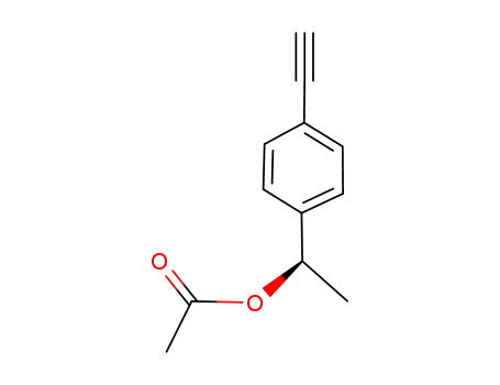 acetic acid (R)-1-(4-ethynylphenyl)ethyl ester