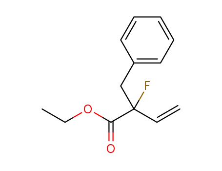 ethyl 2-benzyl-2-fluoro-3-butenoate