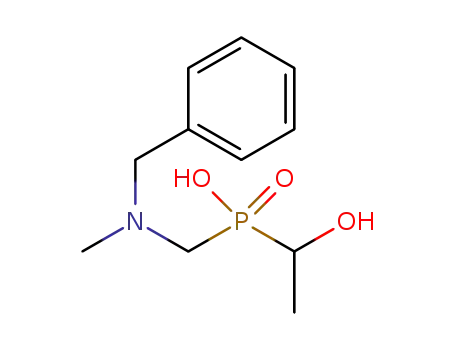 Molecular Structure of 1367728-71-9 (N-benzyl-N-methylaminomethane-P-(1-hydroxyethyl)phosphinic acid)