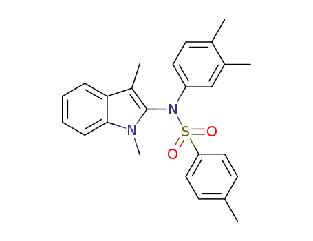 1,3-dimethyl-N-(3,4-dimethylphenyl)-N-tosyl-1H-indol-2-amine