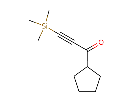 1-cyclopentyl-3-(triMethylsilyl)prop-2-yn-1-one