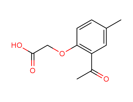 Acetic acid, (2-acetyl-4-methylphenoxy)-