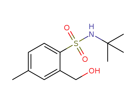 N-tert-butyl-4-fluoro-2-hydroxymethylbenzenesulfonamide